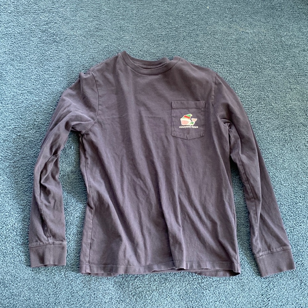 Vineyard Vines Christmas Long Sleeve - Youth L